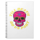 Search for gothic wedding notebooks Black and white