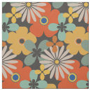 Search for brown floral fabric Retro