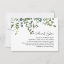 Search for love and thanks thank you cards Eucalyptus