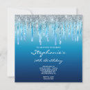 Search for sky blue birthday invitations Sparkle