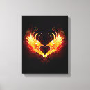Search for the fire canvas prints Black
