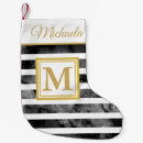 Search for white gold christmas stockings Marble