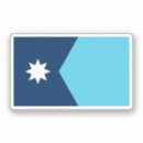 Search for made in minnesota stickers Flag of minnesota