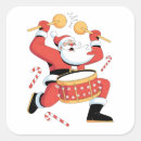 Search for drumming stickers Santa
