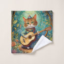 Search for kitten bath towels Illustration