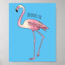Search for cartoon flamingo posters Bird