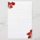 Search for poppies stationery paper Feminine