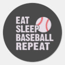 Search for funny baseball stickers Eat