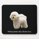 Search for bichon dog mouse mats Puppy