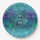 Search for purple and teal plates Mermaid