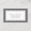 Search for textile designer business cards Pattern