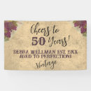 Search for vintage banners 50th birthday