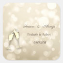 Search for wine glass wedding stickers Elegant