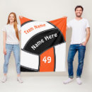 Search for black and orange blankets Team