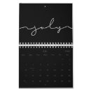 Search for black and white calendars Simple