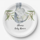 Search for gender neutral baby elephant plates Greenery