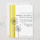 Search for dandelion wedding invitations Whimsical
