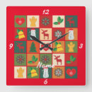Search for holiday snowman clocks Snowflake