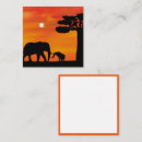 Search for africa note cards Elephant