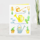 Search for garden tools cards Watering can