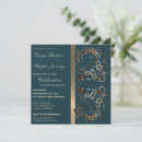 Search for gilded wedding invitations Chic