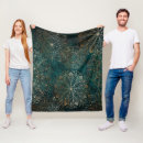 Search for teal and gold blankets Elegant