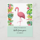 Search for flamingo moving announcement cards New home