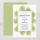 Search for palm tree rehearsal dinner invitations Palms