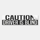 Search for driver warning bumper stickers Funny