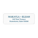 Search for lined return address labels Minimalist