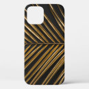Search for golden flowers iphone cases Black