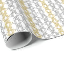 Search for gold and silver christmas wrapping paper Vintage