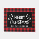 Search for farmhouse doormats Buffalo plaid