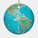 Search for earth globe christmas tree decorations Africa