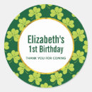 Search for cute clover stickers Green