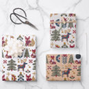 Search for christmas animal wrapping paper Tree