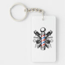 Search for hairdresser graphic key rings Barber