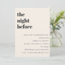 Search for couples dinner invitations The night before