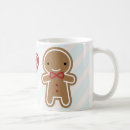 Search for gingerbread man cookie mugs Kawaii