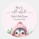 Search for pink penguin stickers Snow