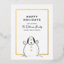 Search for snowman cards invites Charlie brown