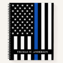 Search for police notebooks Thin blue line