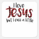Search for i love jesus stickers Funny