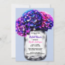 Search for purple hydrangea wedding invitations Country
