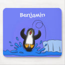 Search for cute penguins mouse mats Cartoon
