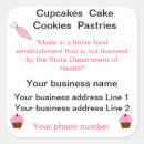 Search for cupcake baker stickers Pastries