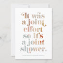Search for joint shower invitations Modern