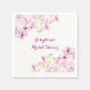 Search for purple orchid napkins Watercolor