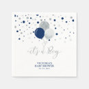 Search for baby boy shower napkins Navy
