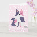 Search for purple cat birthday cards Pink